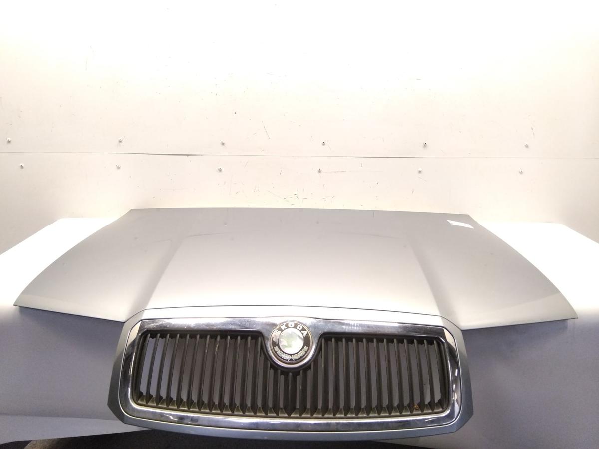Skoda Fabia 1 6Y Motorhaube Deckel vorn stonegrey 9151 LF7U inkl. Grill BJ2005