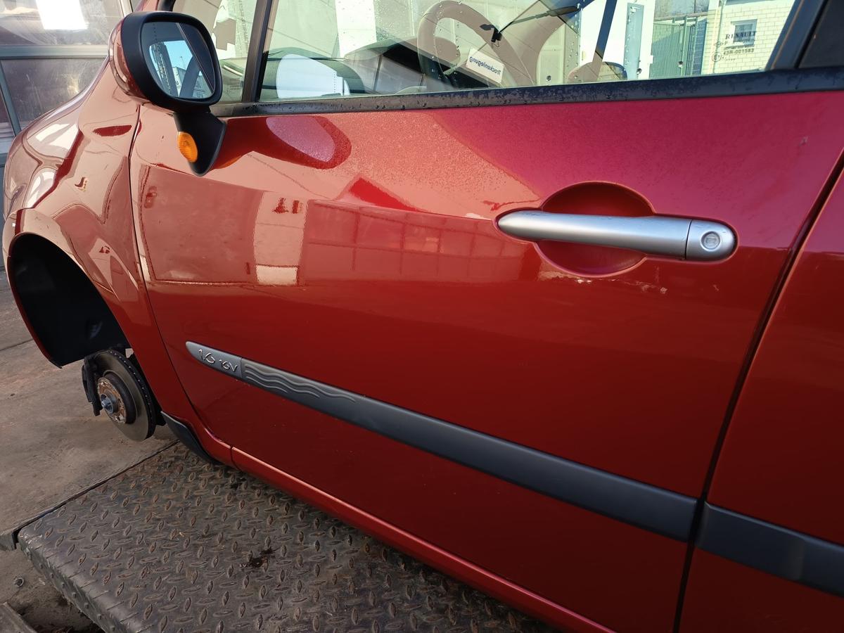 Renault Modus original T&uuml;r vorne links TEB76 Red of Fire Baujahr 2005