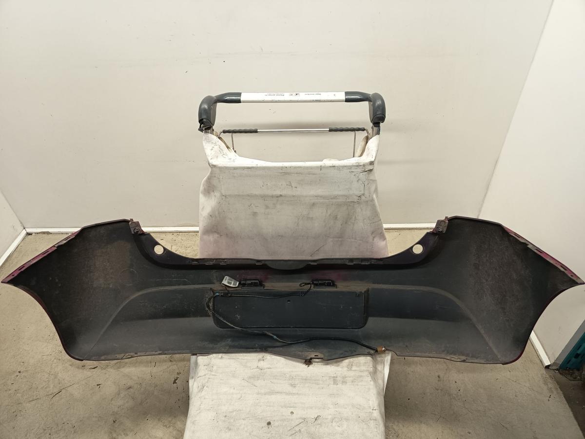 Renault Twingo II original Sto&szlig;stange hinten LNE Fuchsia Facelift Bj 2012