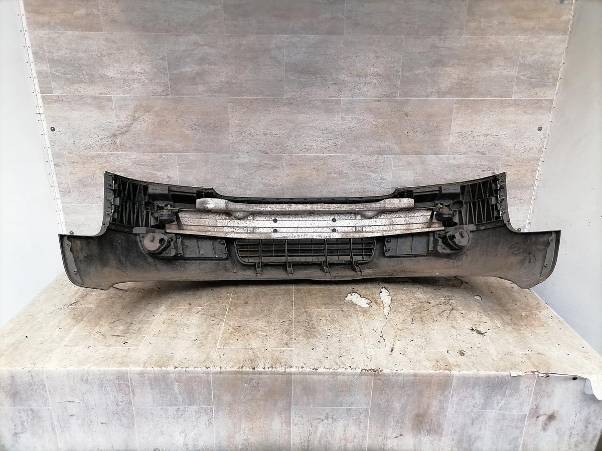 Audi A6 4B original Stoßstange Stossfänger vorn LY9B Brillantschwarz Facelift Bj.2002