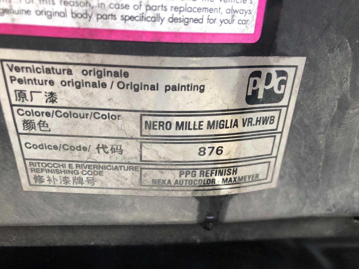 Fiat Punto EVO 199 Motorhaube Haube Klappe Deckel vorn 876 Nero Mille Miglia