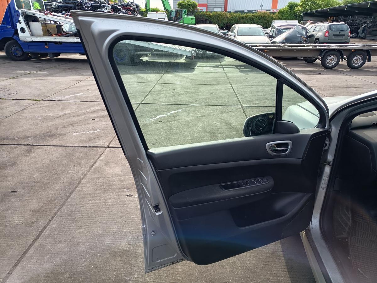Peugeot 307SW original T&uuml;r vorne links EZR Aluminiumgrau Baujahr 2004