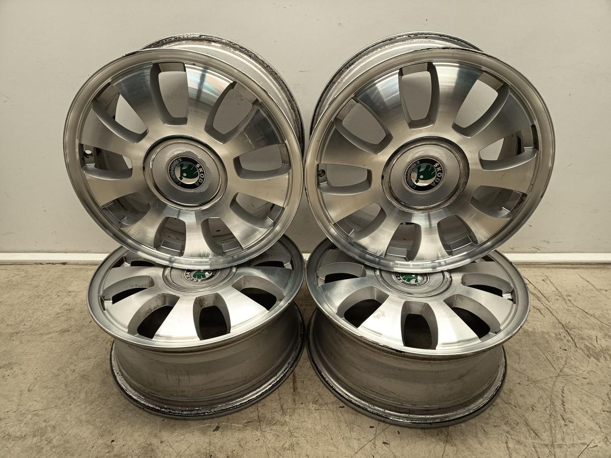 Skoda Octavia 1U original Alufelgen Satz 6,5x16 ET42 Baujahr 2004