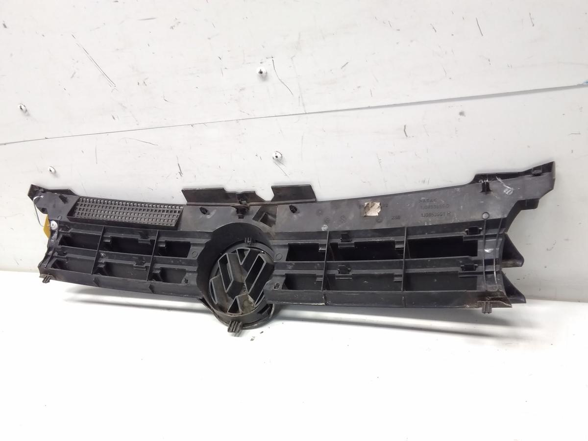 VW Golf 4 1J original K&uuml;hlergrill indigoblaumetallic LB5N mit Emblem Bj.2000