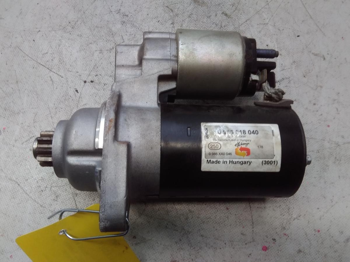 Skoda Octavia 1U Anlasser Starter 1.8T 110kw Bosch 0986018040 Bj.2000