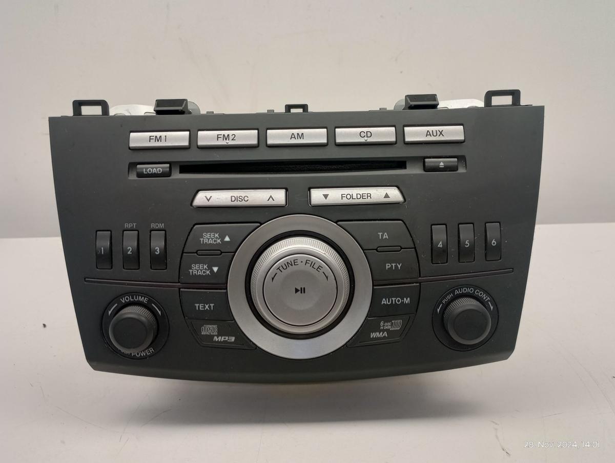 Mazda 3 BL orig Radio MP3 Autoradio Bj 2010