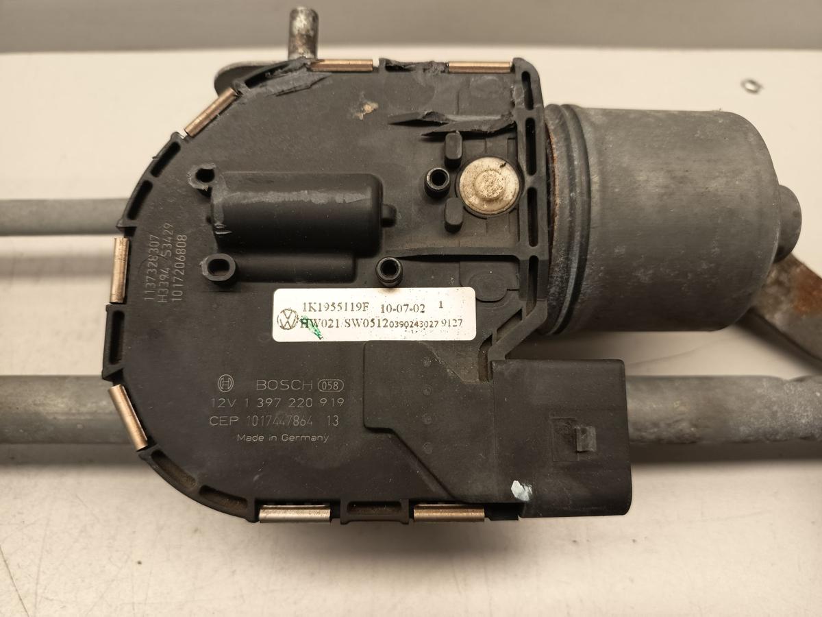 VW Golf VI original Wischermotor vorn/Front mit Motor Bj 2010