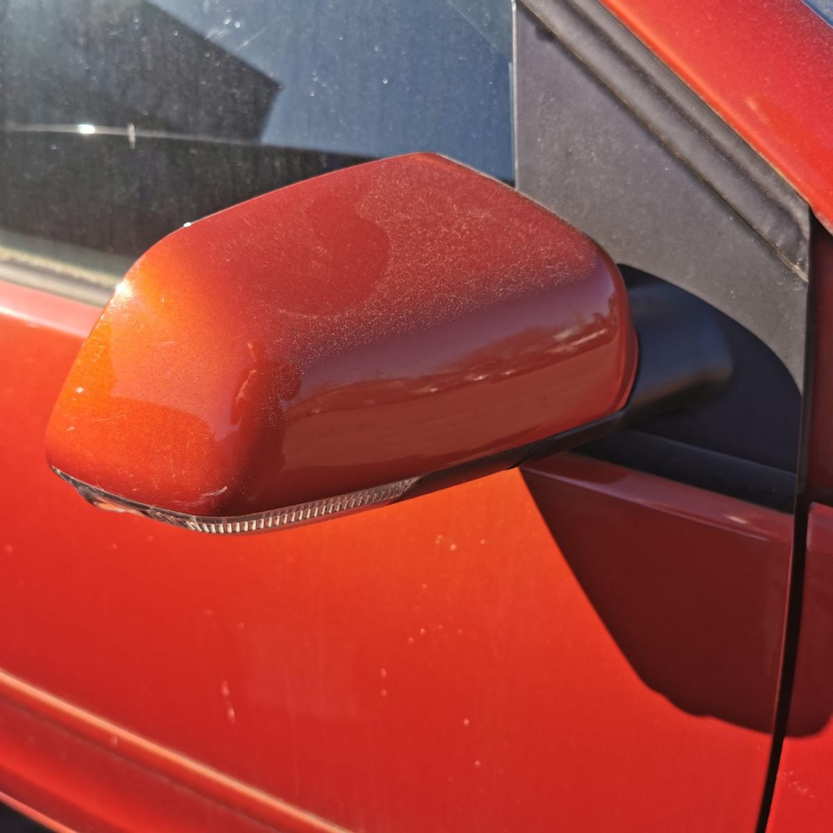 VW Polo 9N3 Aussenspiegel Spiegel Rückspiegel rechts manuell LA2W Copper Orange