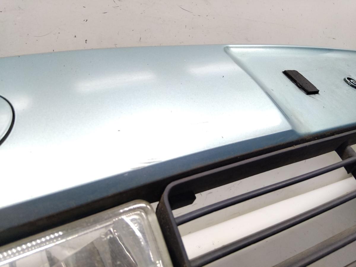 Ford Focus 1 Ghia original Sto&szlig;stange Sto&szlig;f&auml;nger vorn BJ2000 Aquamarine Frost