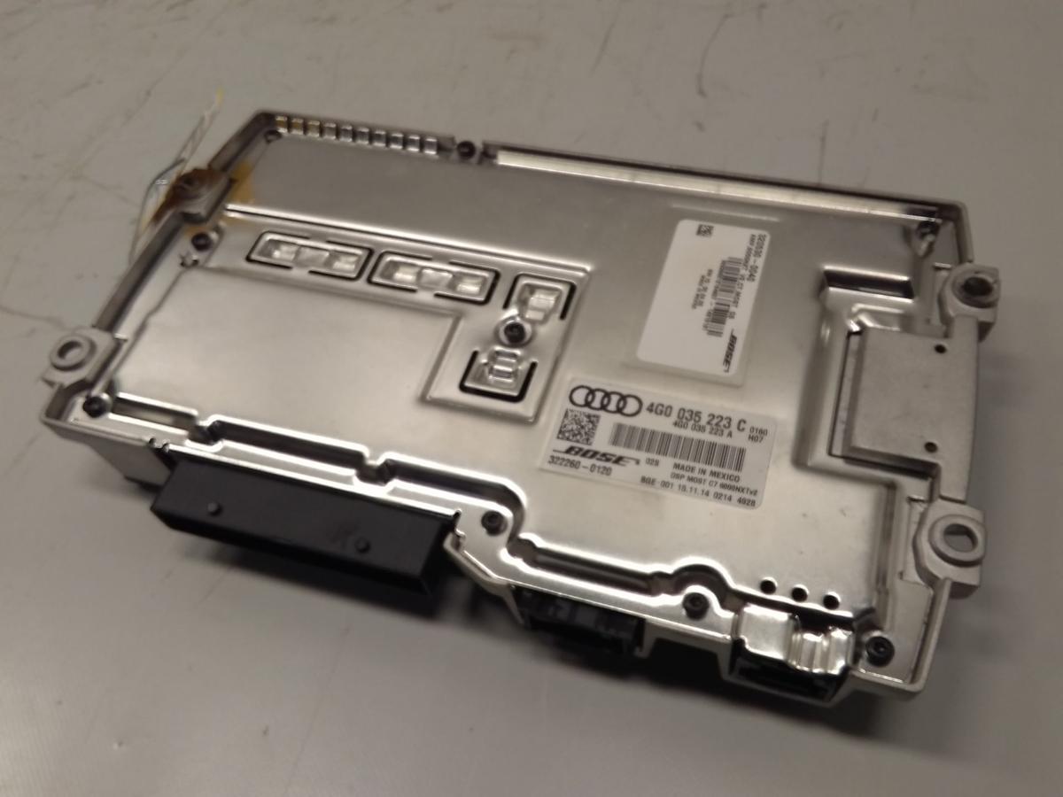 Audi A8 D4 4H Lang original Verst&auml;rker Bose Soundsystem 4G0035223C BJ2015