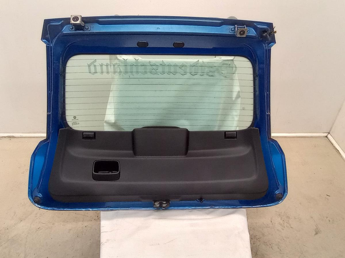 Fiat Punto 199 orig Heckklappe mit Scheibe 5trg 494B Jazz Blau Bj 2012
