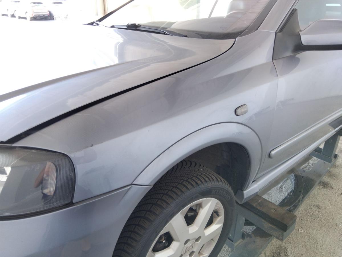 Opel Astra G Cabrio Kotflügel vorn links BJ2004 Z163 Lichtsilbermetallic 4AU