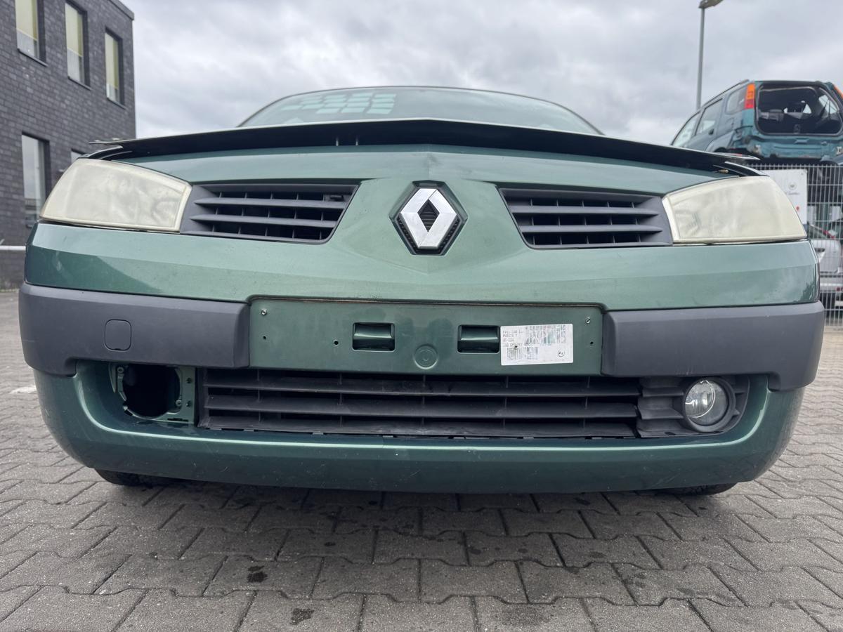 Renault Megane 2 original Sto&szlig;stange Stossf&auml;nger vorn D96 Vert Giverny Metallic Bj.2004
