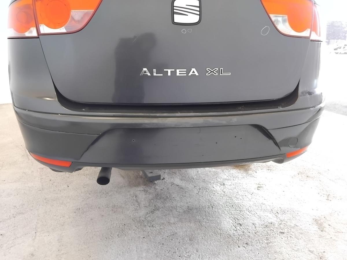 Seat Altea XL original Stoßstange Stoßfänger hinten Langversion BJ2008 LW7Z graphit track