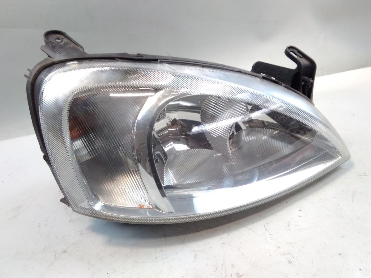 Opel Corsa C original Scheinwerfer rechts mit LWR BJ2001 09196283 AL