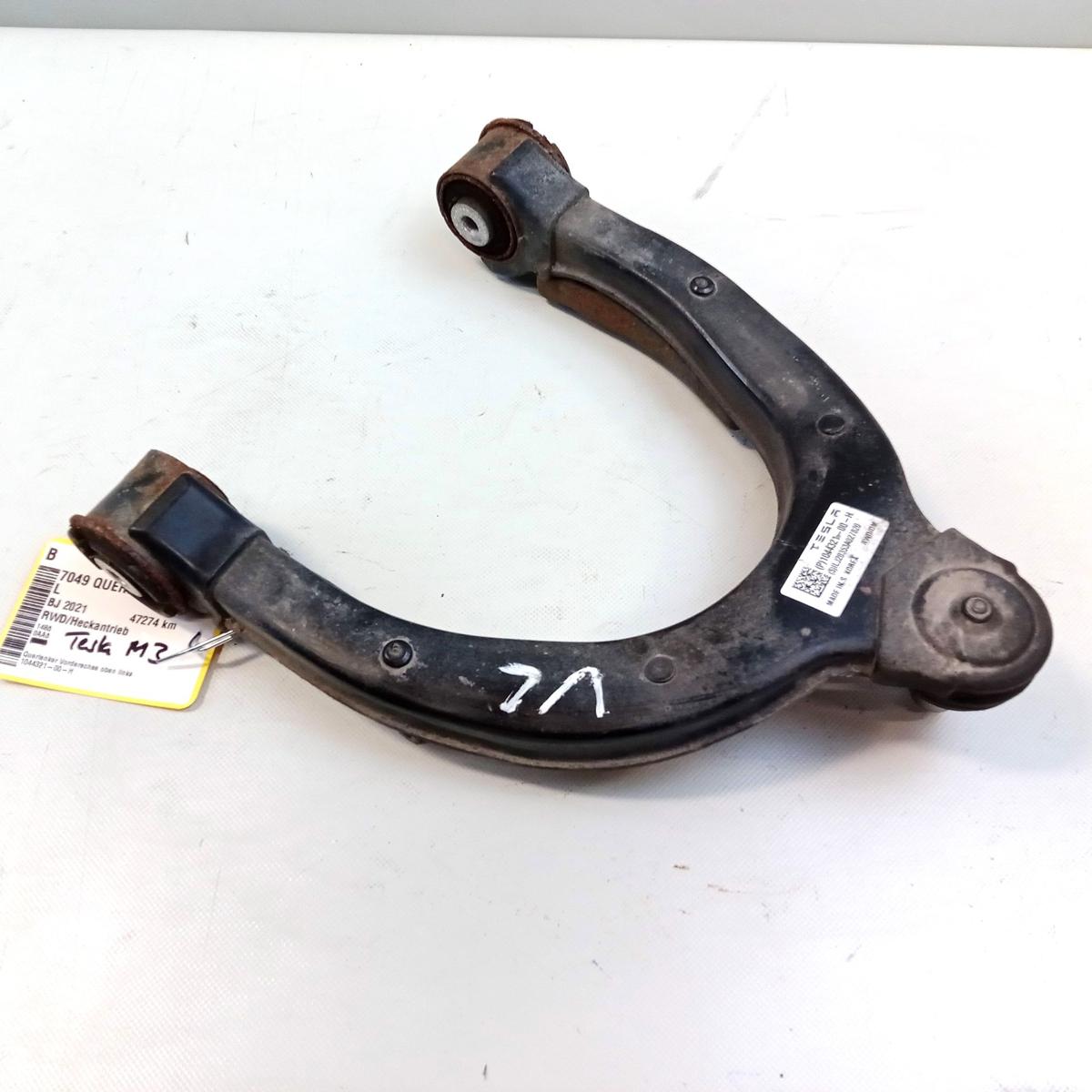 Tesla Model 3 RWD original Querlenker Vorderachse oben links Bj.2021
