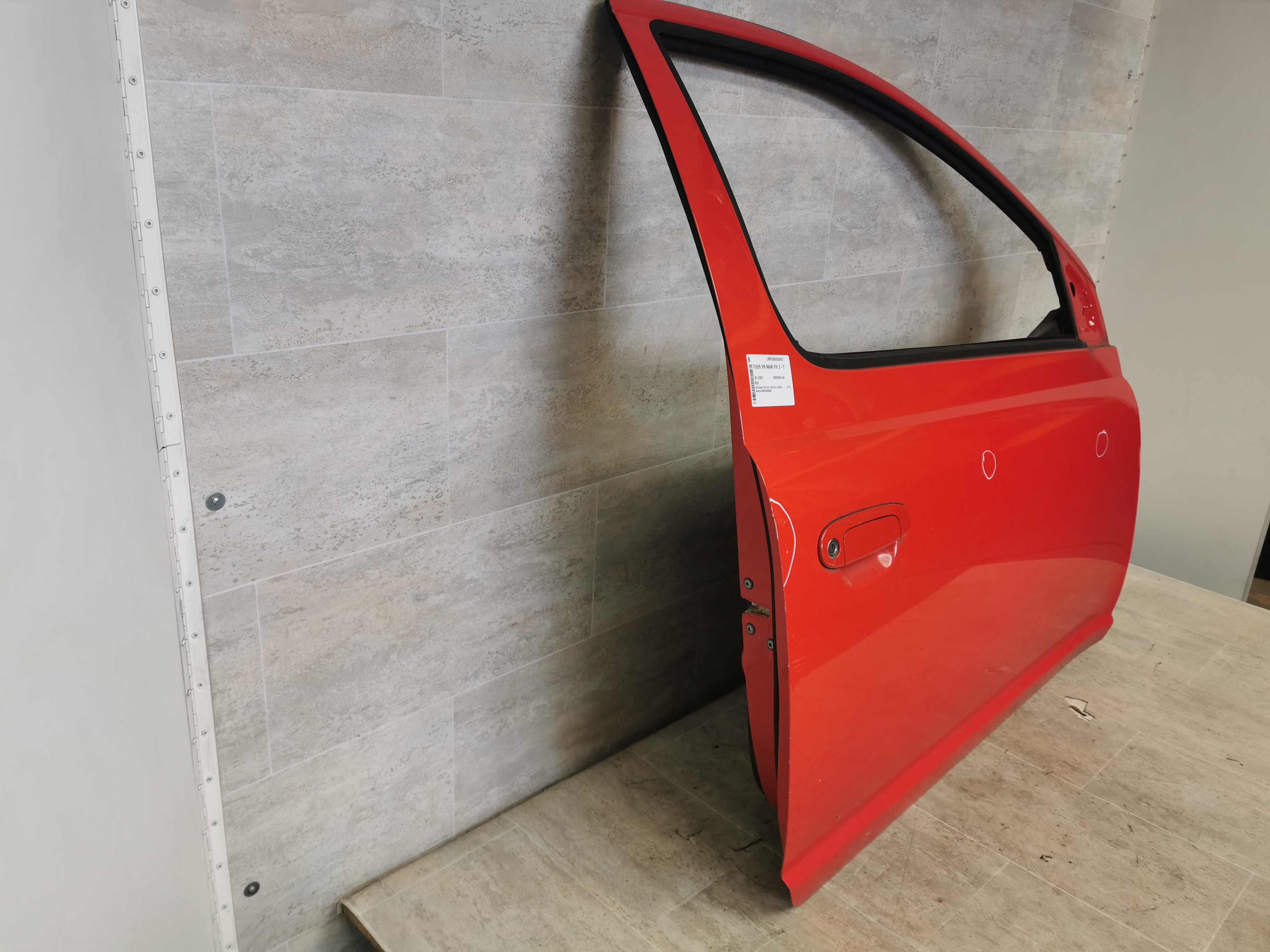 Toyota Yaris 99-03 T&uuml;r vorn rechts Beifahrert&uuml;r 3-t&uuml;rer Rot Frankreich