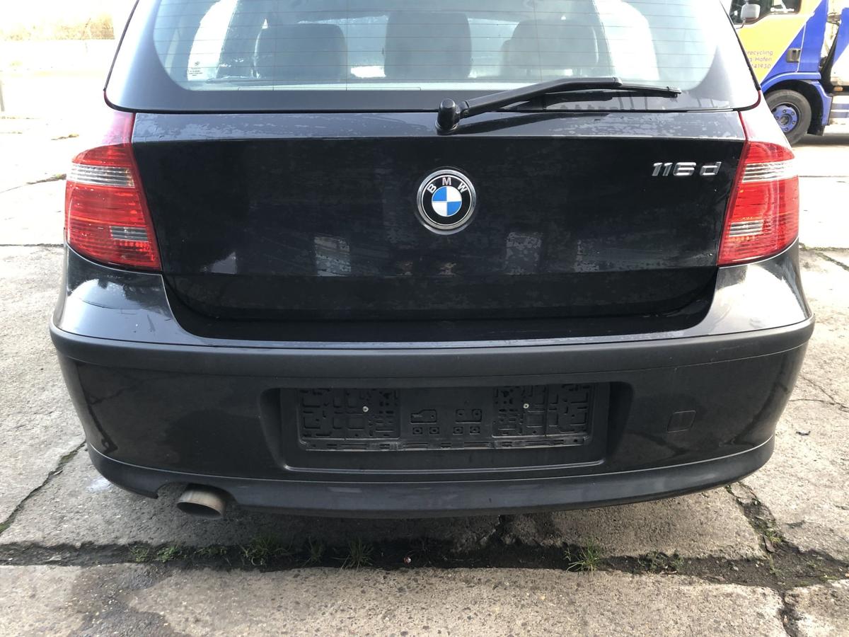 BMW 1er E87 LCI ab07 Heckklappe 475 Blacksapphire Deckel hinten 5 türer