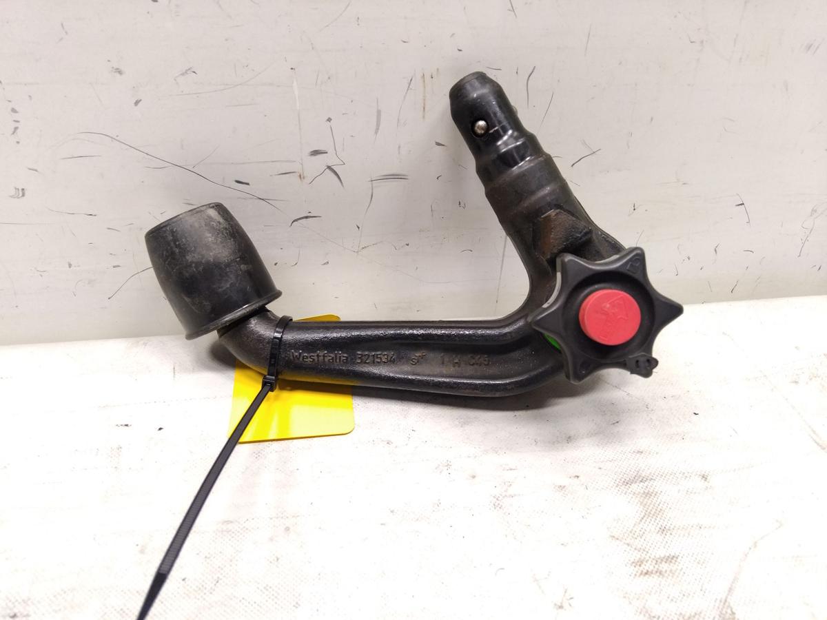 VW Golf 5 Variant orig abnehmbarer Kugelkopf Anh&auml;ngerkupplung 1 Schl&uuml;ssel BJ2008