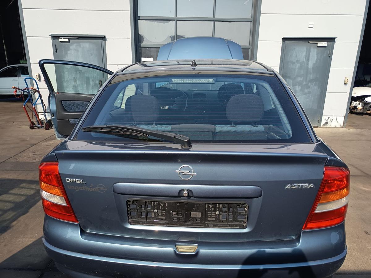 Opel Astra G CC original Heckklappe mit Scheibe Z293 Premiumblau Bj 1999