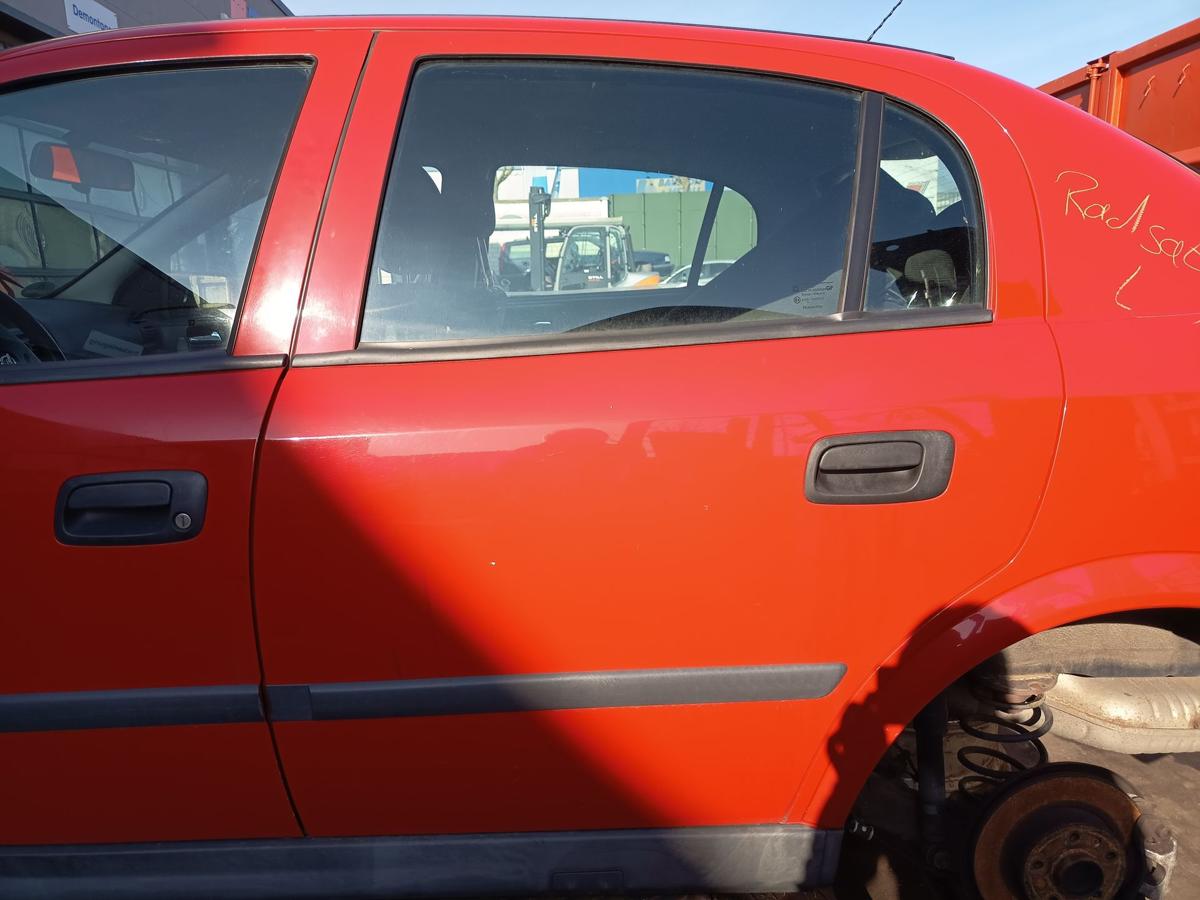 Opel Astra G original T&uuml;r hinten links Y547 Magmarot Baujahr 1998