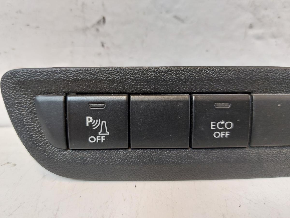 Peugeot 2008 I CU ab16 Schalterleiste Tasterleiste mit Tasten PDC Off ECO Off