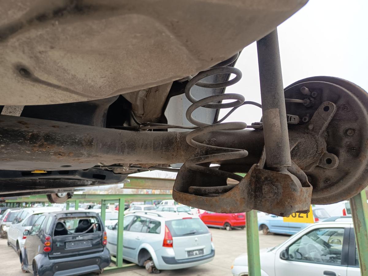 VW Polo 9N3 original Hinterachse Tr&auml;ger trommelgebremst 146tkm Bj 2009