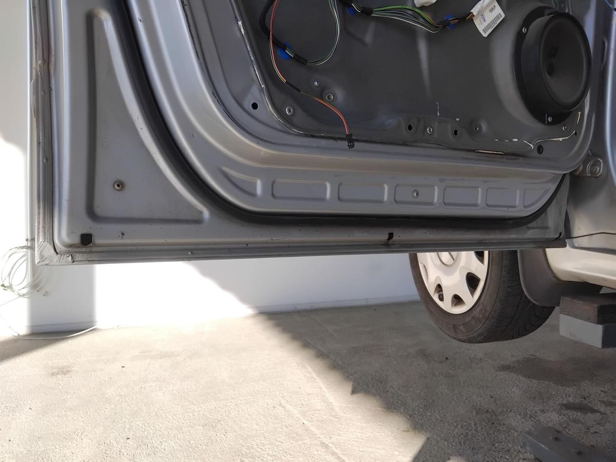 Mercedes A-Klasse W169 T&uuml;r vorn links Fahrert&uuml;r 5-t&uuml;rig BJ2005 761 polarsilbermetallic