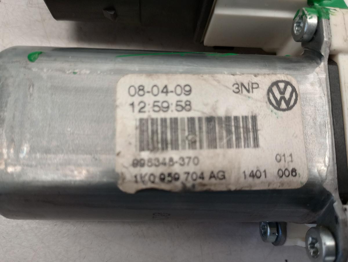 VW Golf VI orig Motor Fensterheber hinten rechts 1K0959704AG Bj 2009