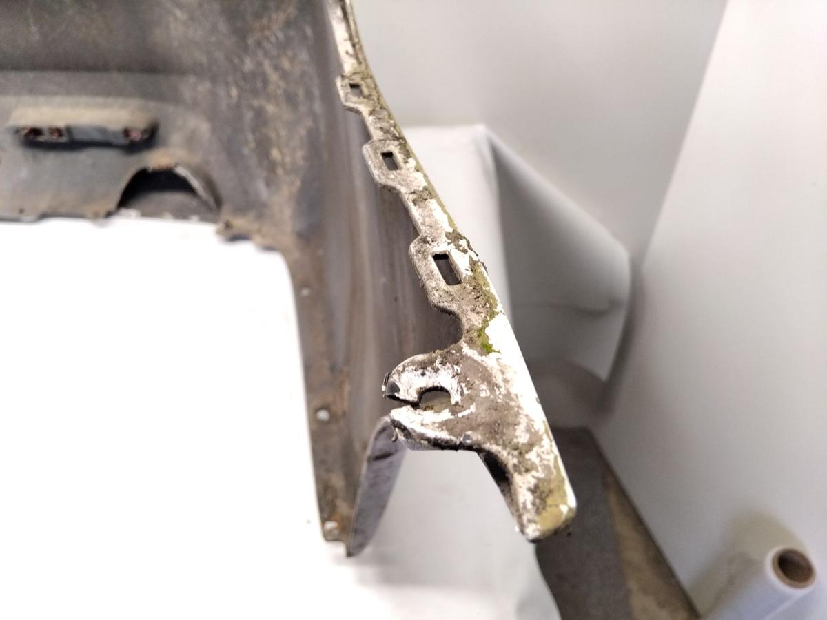 Honda Accord 7 CN1 Limousine original Sto&szlig;stange Stossf&auml;nger hinten weiss BJ2004