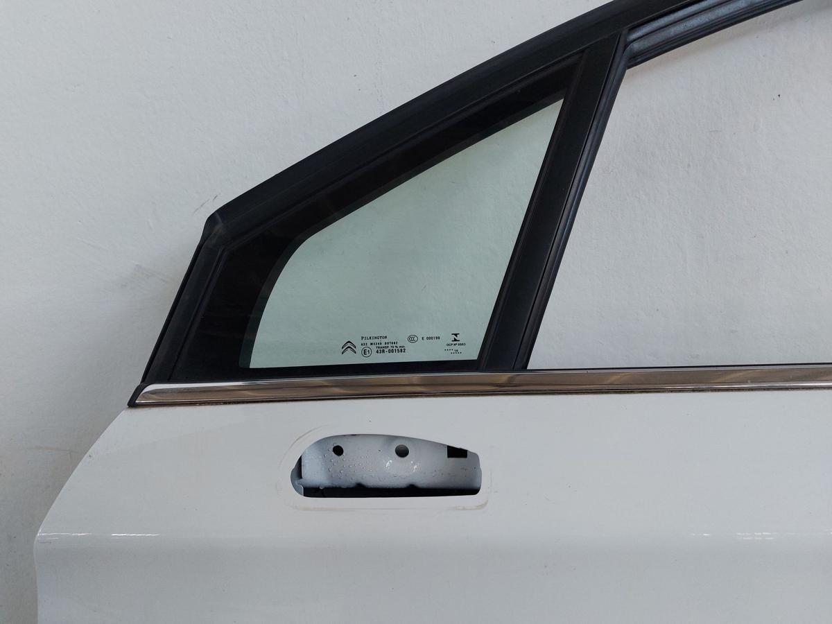 Citroen C4 II Typ N T&uuml;r vorn links Fahrert&uuml;r im Rohbau EWP weiss Banquise