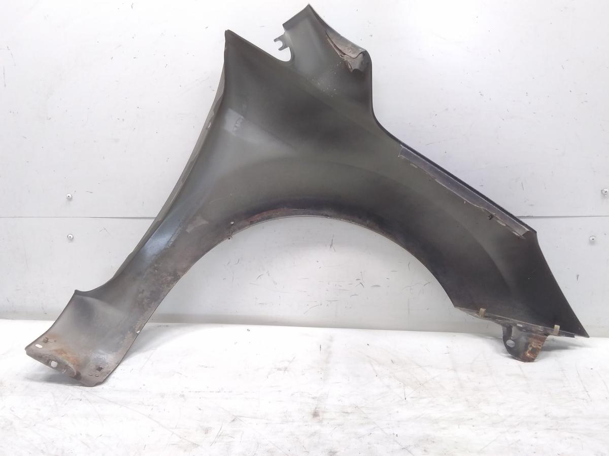 Ford Focus 2 DA3 original Kotfl&uuml;gel vorn links Panther Schwarz Facelift BJ2008