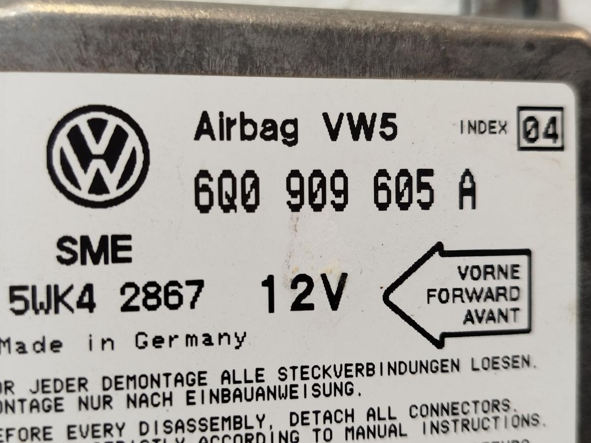 VW Golf IV 4 1J Airbagsteuerger&auml;t Steuerger&auml;t Airbag Crash Sensor