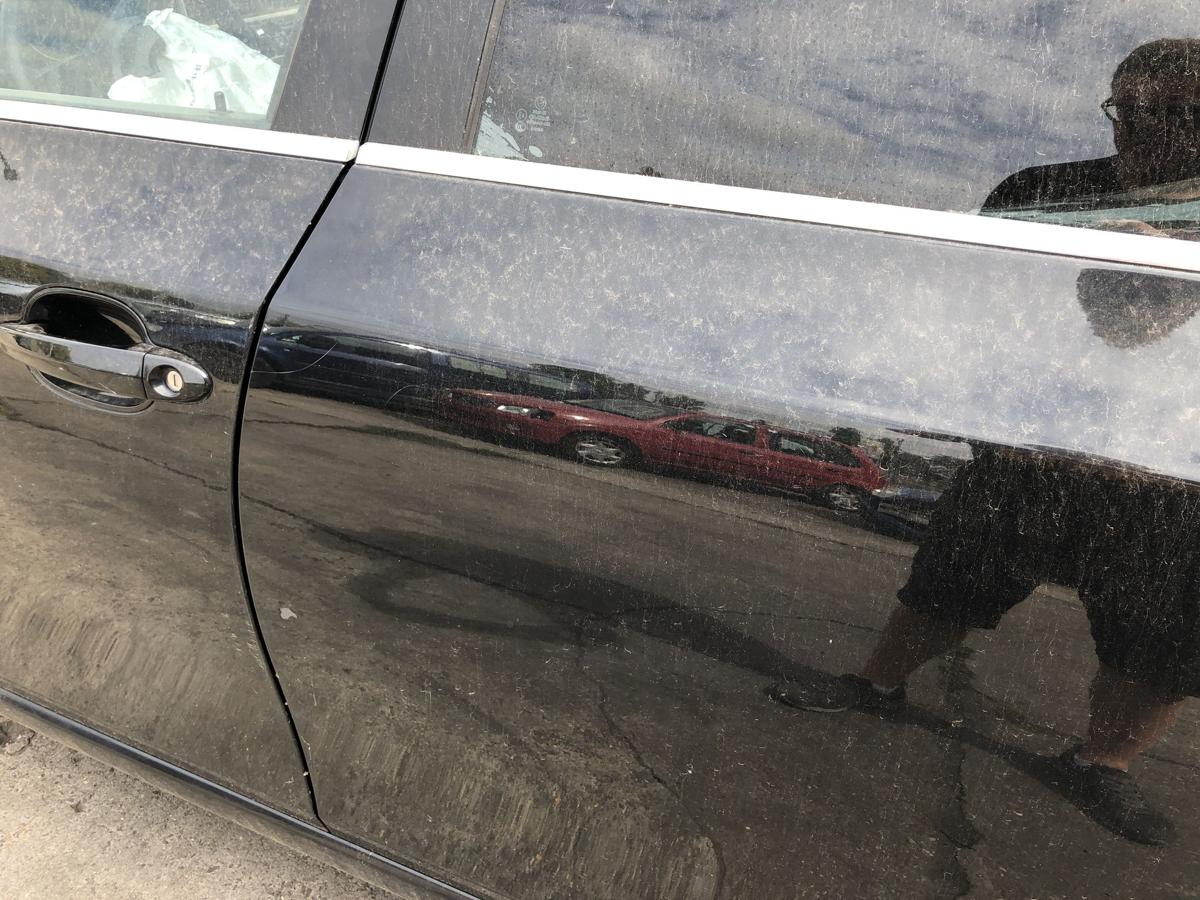 BMW 5er E60 LCI T&uuml;r hinten links Fondt&uuml;r im Rohbau 475 Blacksaphire Metallic