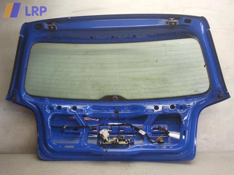 VW Polo 9N1 original Heckklappe mit Heckscheibe LA5F Summerblue BJ2002