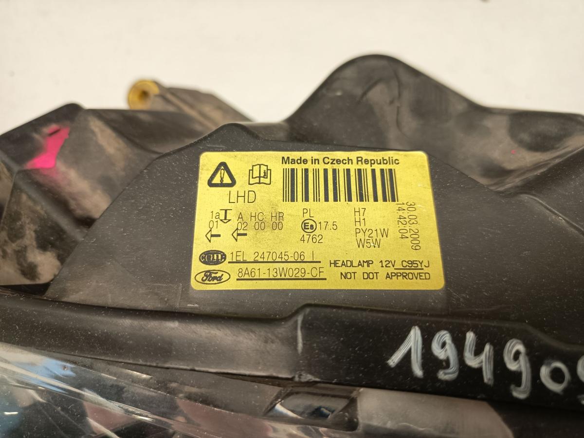 Ford Fiesta JA8 orig.Scheinwerfer rechts 8A6113W029CF Hella Halogen mit LWR BJ09
