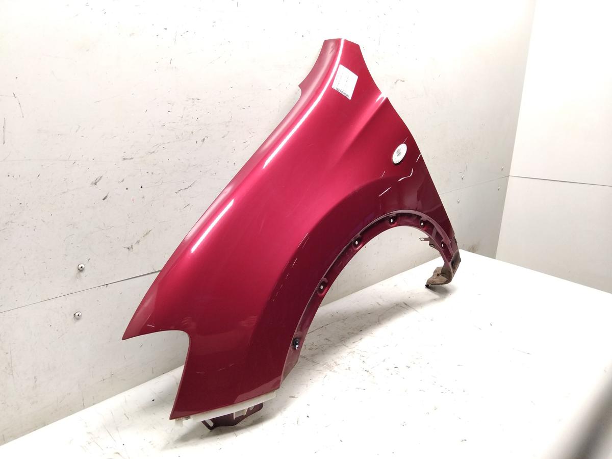 Nissan Qashqai J10 Facelift original Kotfl&uuml;gel vorn links Bj.2011 weinrotmetallic NAJ