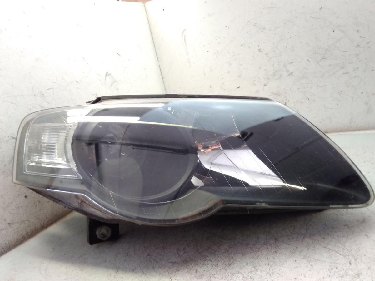 VW Passat 3C B6 Satz Scheinwerfer schwarz Hella Halogen mit LWR Bj.2006