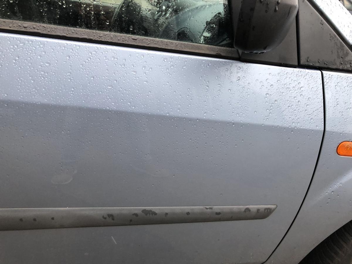 Ford Fiesta JD3 JH1 T&uuml;r vorne rechts Beifahrert&uuml;r Autot&uuml;r 5t&uuml;rer Rohbau blau
