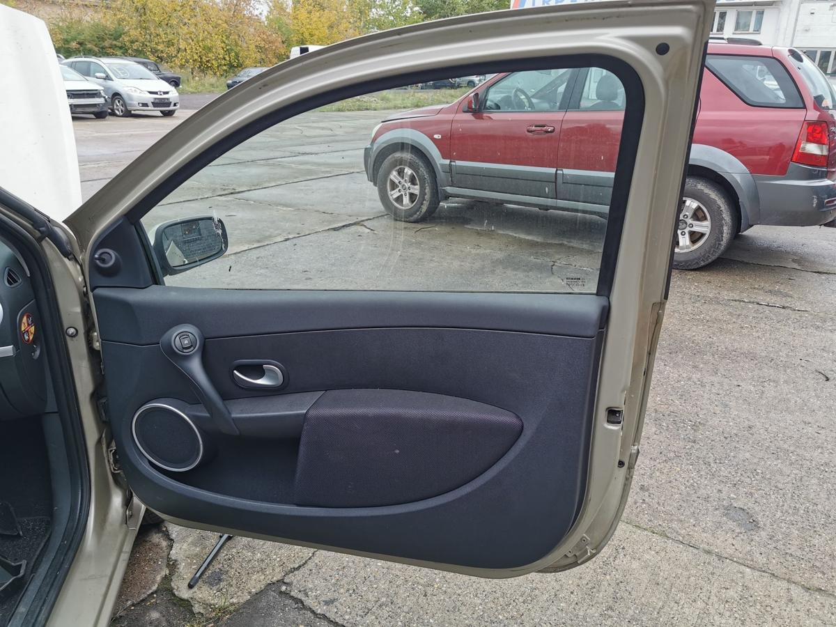 Renault Clio III Fahrertür Tür Autotür Rohbau vorn rechts 3trg TED11 BeigePepper