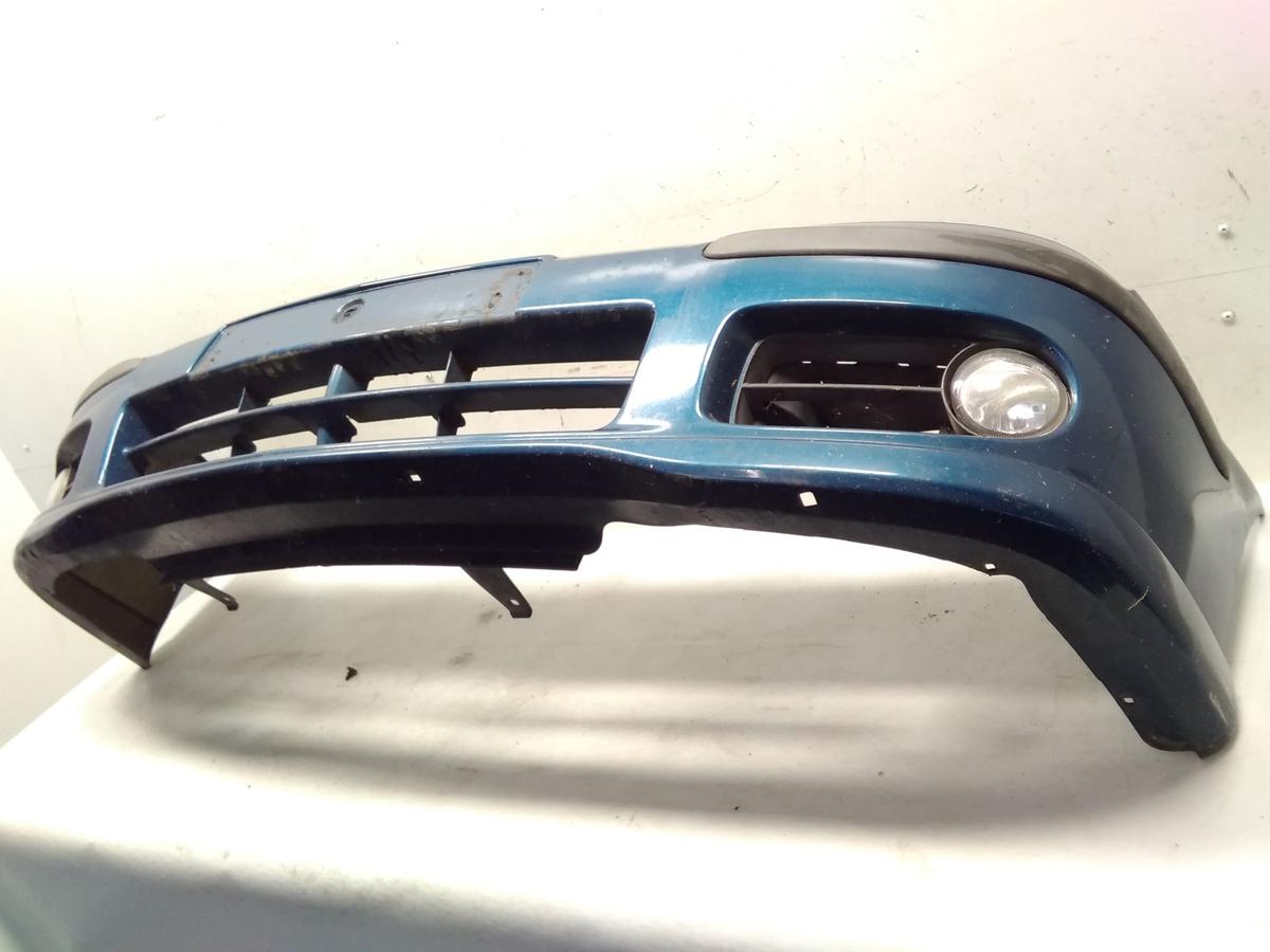 Nissan Almera Tino original Stoßfänger Stoßstange vorn blaumetallic Z01 Bj.2002