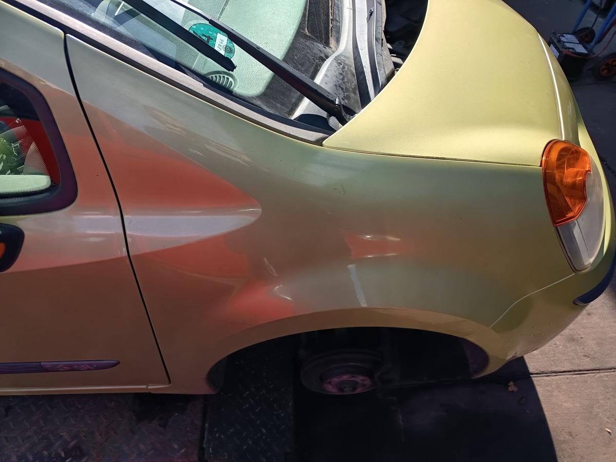 Renault Modus original Kotfl&uuml;gel rechts TED99 Gr&uuml;n vor Facelift Baujahr 2005