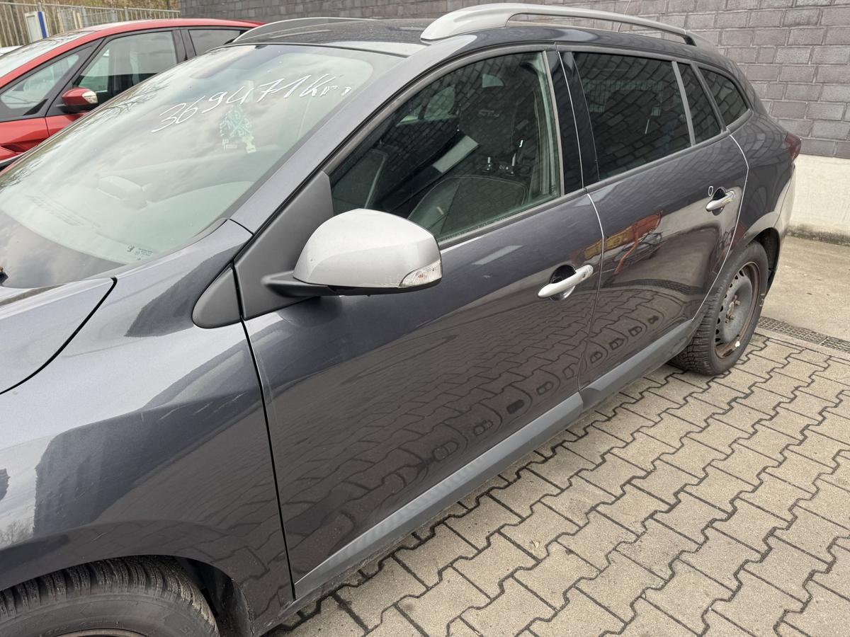 Renault Megane 3 Grandtour original T&uuml;r vorn links TEB66 Graphitschwarz Rohbau Bj.2011