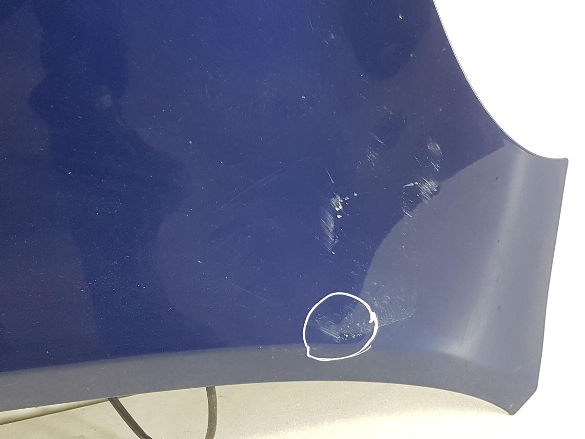 Nissan Micra K12 Motorhaube Frontklappe in BW6 Dark Blue Perl Bj2003