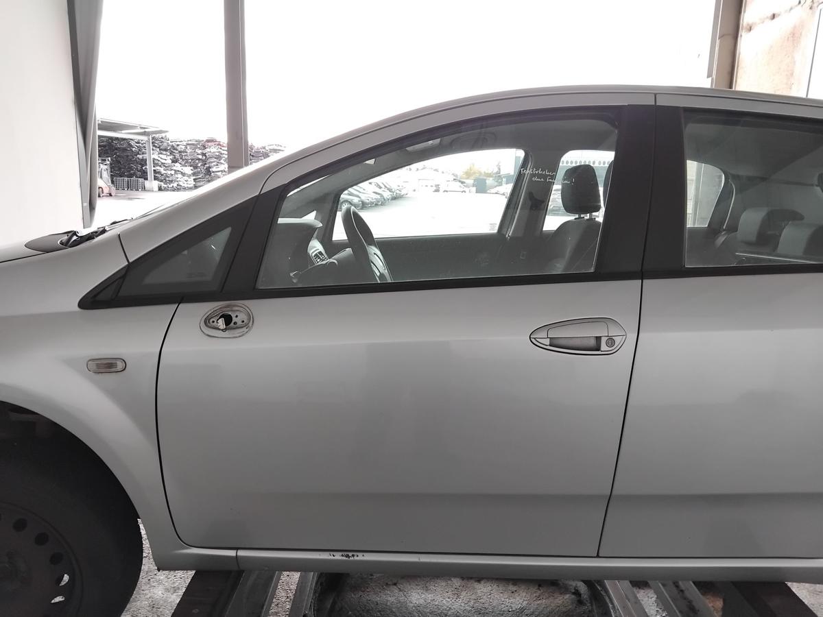 Fiat Grande Punto 199 Tür vorn links Fahrertür 5-Türer BJ2009 589/A Grigio Argento Vivo Metallic