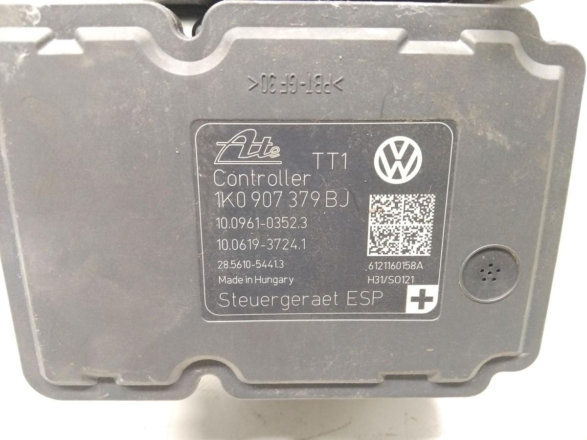 VW Golf 6 ABS-Block Hydroaggregat 1K0614517DE 1K0907379BJ Bj.2012 VW Golf 6 ABS-Block Hydroaggregat 1K0614517DE 1K0907379BJ Bj.2012