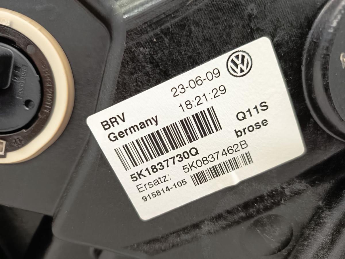 VW Golf VI Bj 2009 original Fensterheber vorn rechts elektrisch 5K1837730Q