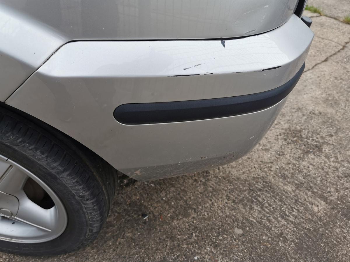 Ford Fusion JU2 Stossfänger Stossstange Bumper hinten Polar Silber met BILDER