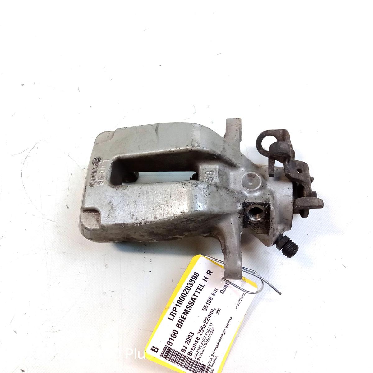 Audi TT 8N quattro original Bremssattel Hinterachse rechts 256x22mm Bj.2003