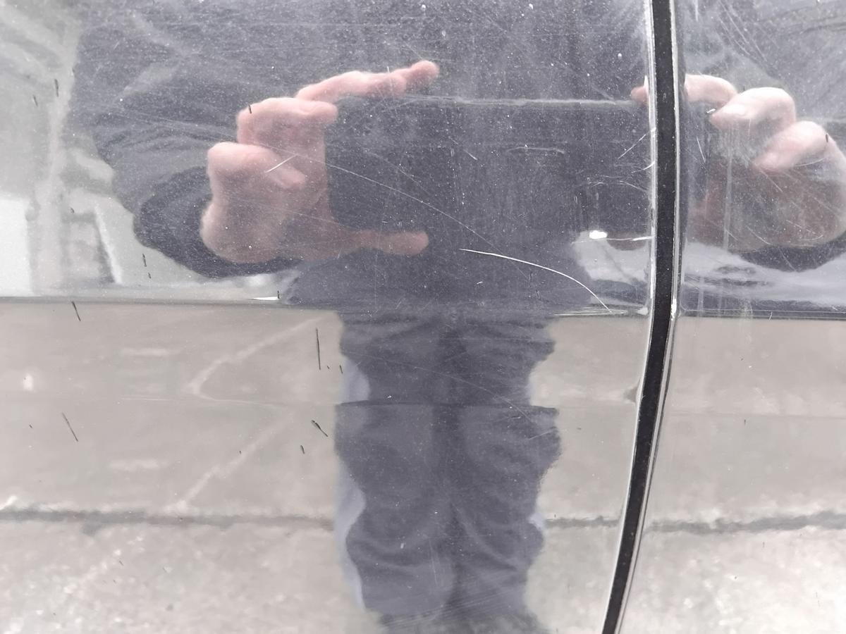 Ford Focus 2 DA3 Kombi T&uuml;r hinten rechts Facelift pantherschwarz BJ2009